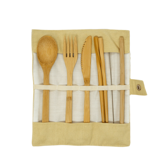 Eco Cutlery Set - Oat