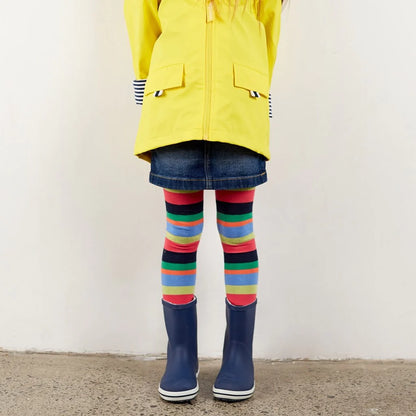 Navy Kids Rubber Gumboots