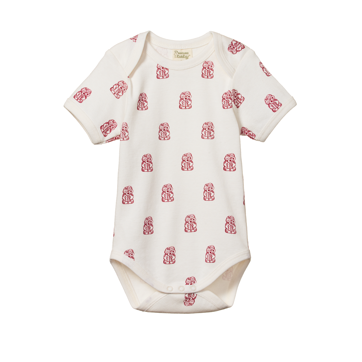 Cotton Short Sleeve Bodysuit Tiki