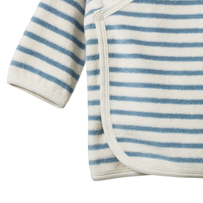 Kimono Jacket Terry Powder Blue Sailor