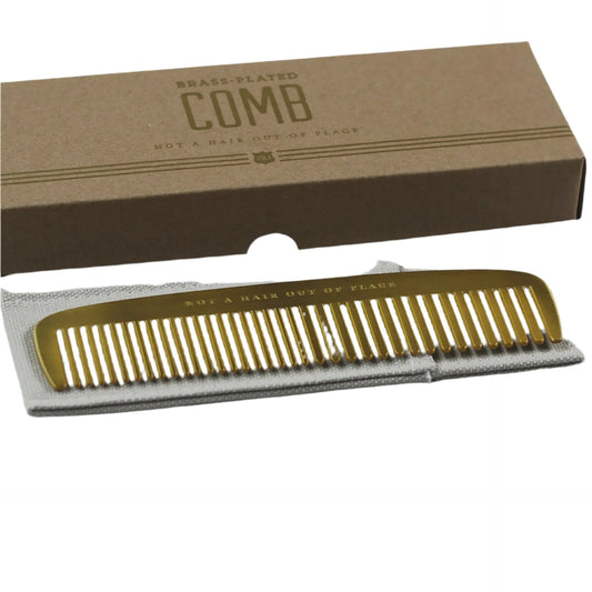 Brass Comb Not A Hair Out Of Place