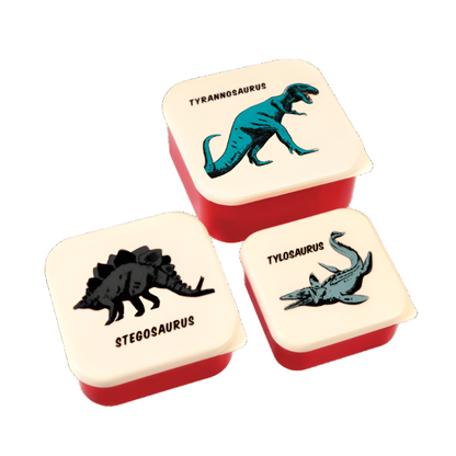 Snack Boxes, set of 3 - Prehistoric Land