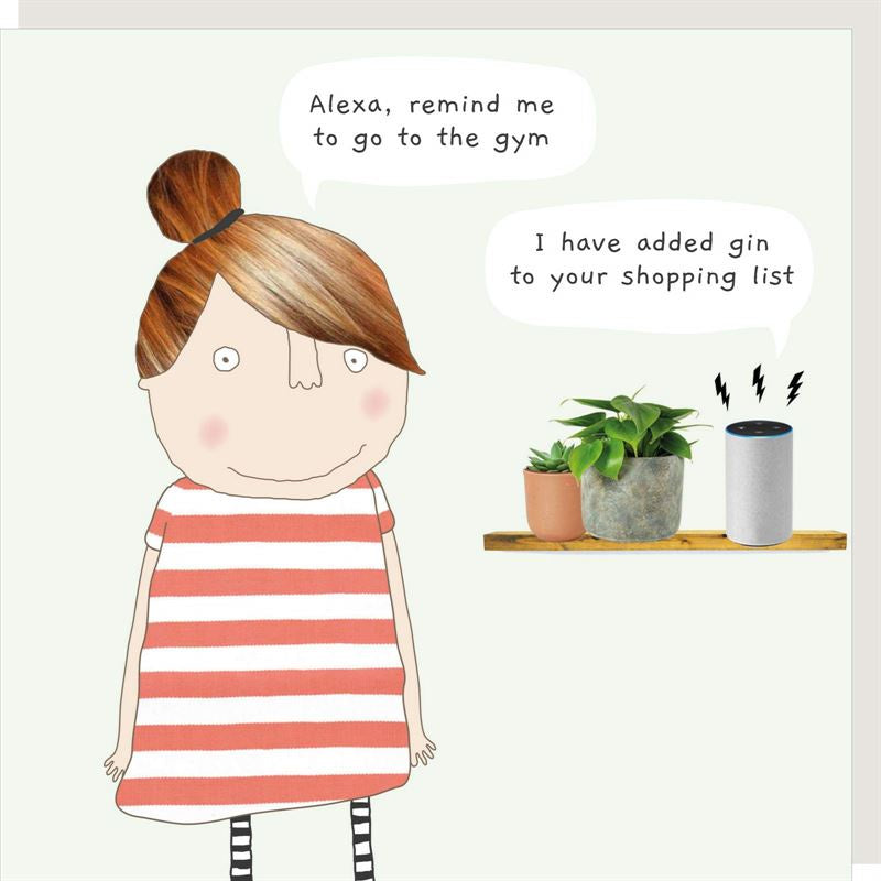 Card Alexa Gin