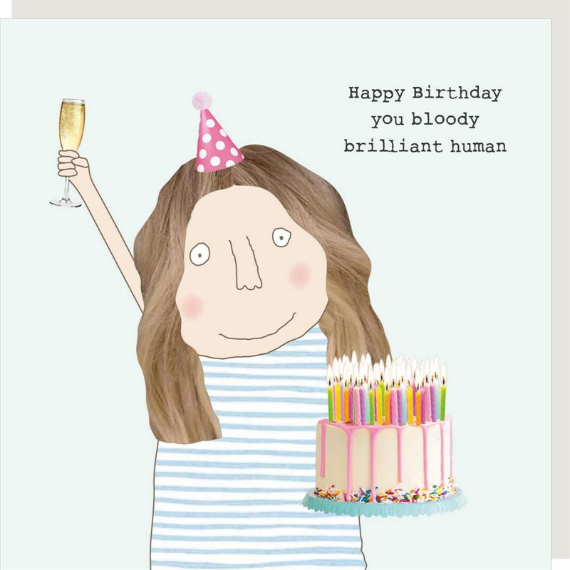 Card Brilliant Human