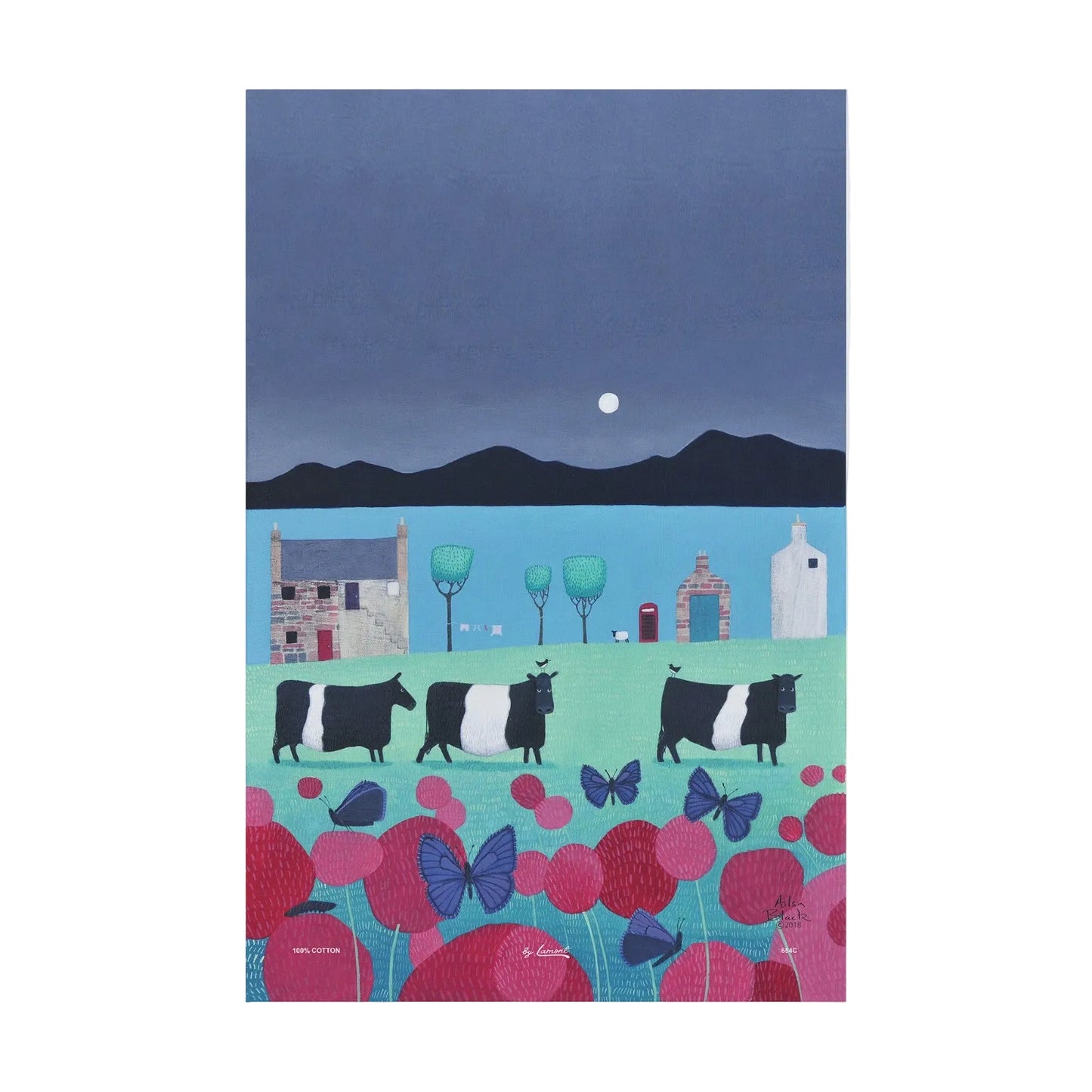 Tea Towel Flutterbies & Belties