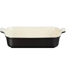 Heritage Rect Dish 26cm Satin Black