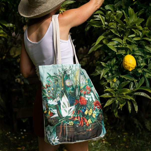 Shopping Bag NZ Native Flowers