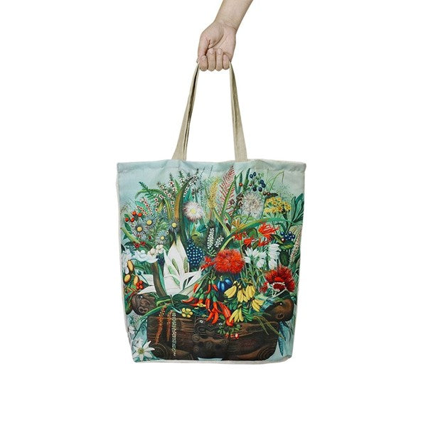 Shopping Bag NZ Native Flowers