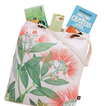Shopping Bag Vintage Botanical Pohutukawa
