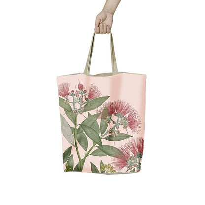 Shopping Bag Vintage Botanical Pohutukawa
