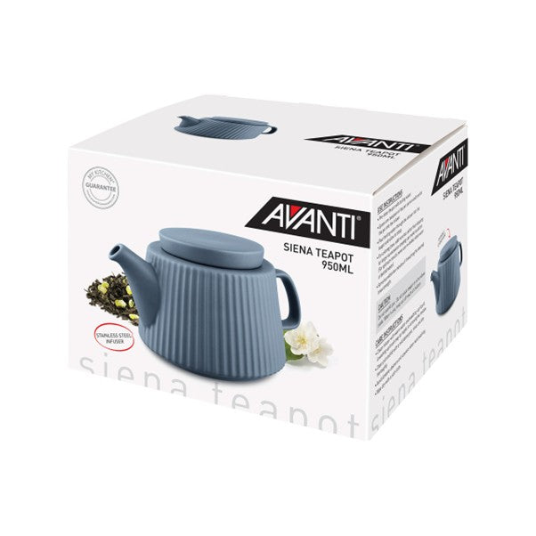 Sienna Teapot Blue