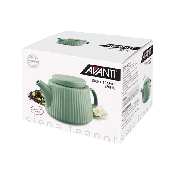 Sienna Teapot Sage Green