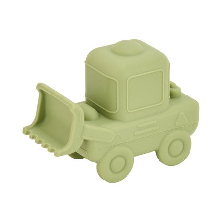 Silicone Squeezy Bath Toys Trucks 3 Piece