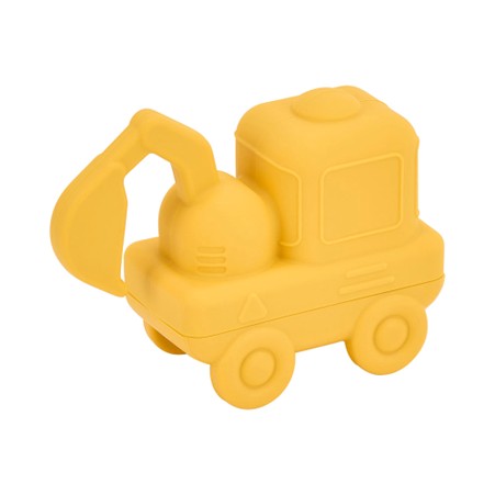Silicone Squeezy Bath Toys Trucks 3 Piece