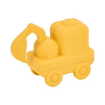 Silicone Squeezy Bath Toys Trucks 3 Piece