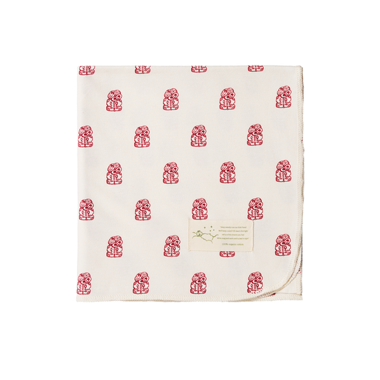 Cotton Wrap Tiki Print