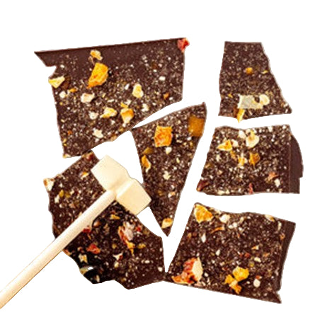 Smash Bark Hazelnut Toffee & Blood Orange