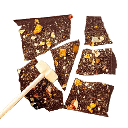 Smash Bark Hazelnut Toffee & Blood Orange