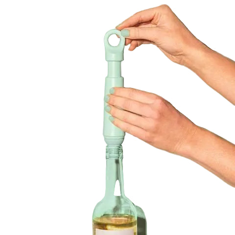 Wine Saver Loop & Stopper Jade