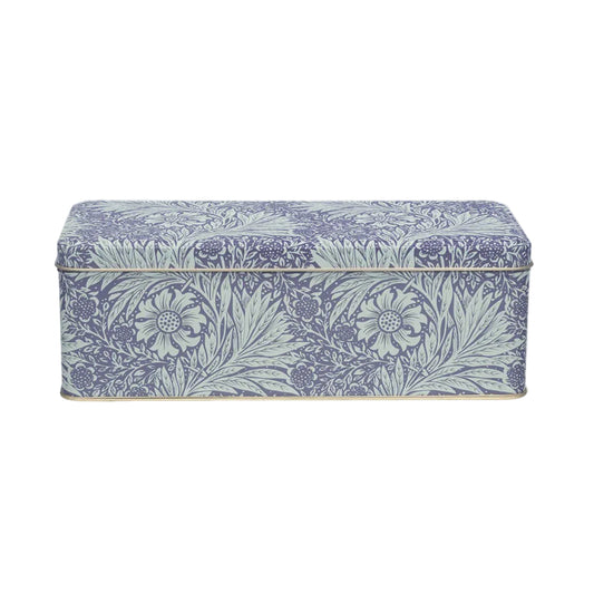 Marigold Long Deep Hinged Rect Tin