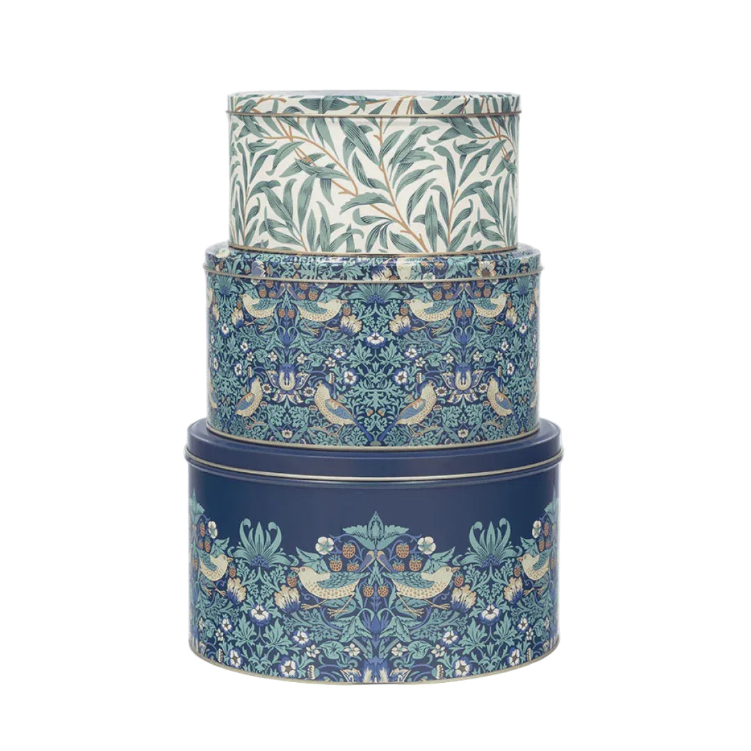Strawberry Thief Round Cake Tin Large