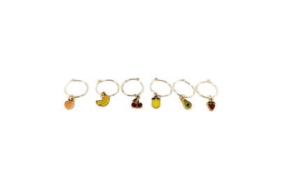 Wine Charms Colourful Fruity