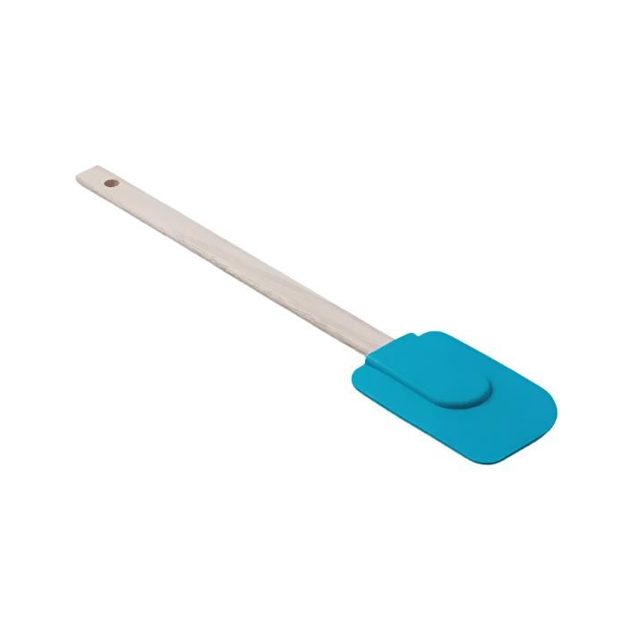 Zeal Spatula Wooden Handle Blue