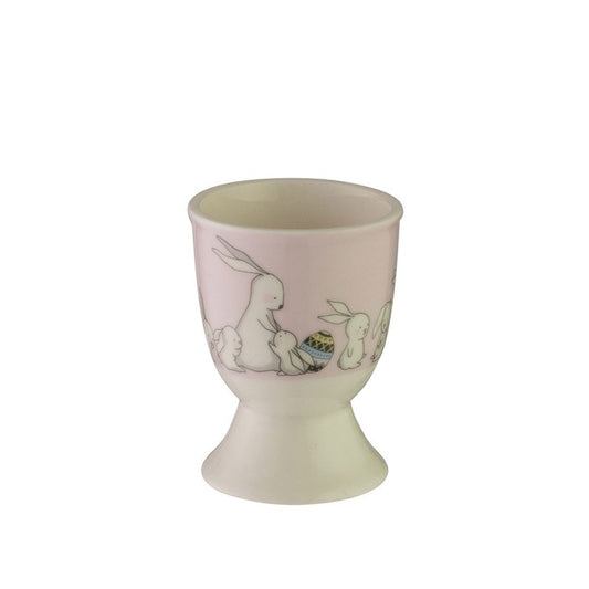 Egg Cup Easter Bunny Family