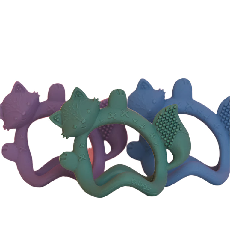 Wrist Teether Fox Sage