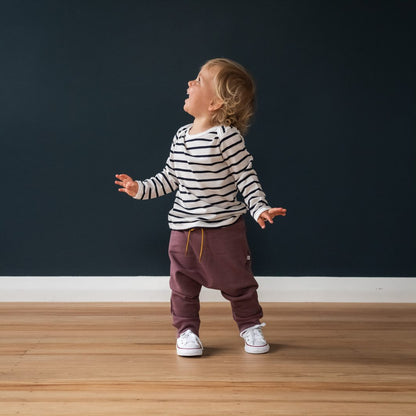 Mini Slouch Tracky - Plum