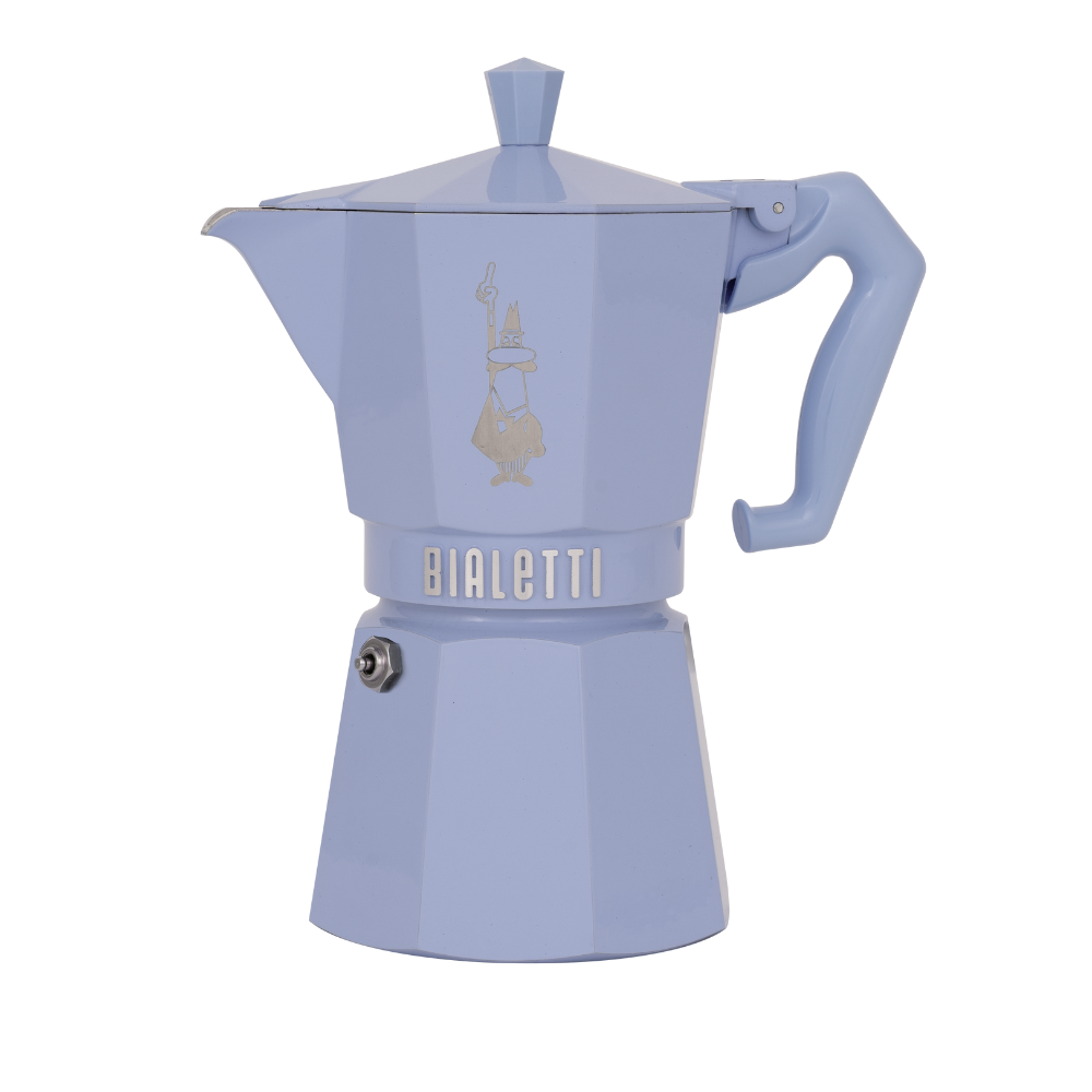 Bialetti Moka Light Blue 6 Cup