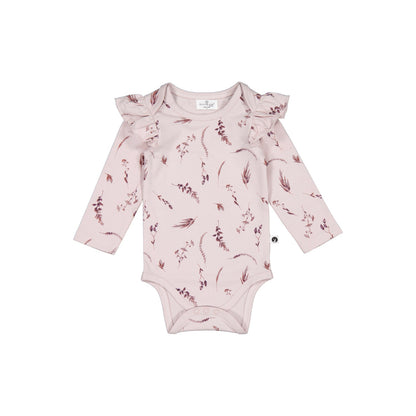 Long Sleeve Flutter Bodysuit - Florseca