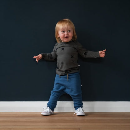 Mini Slouch Tracky - Denim