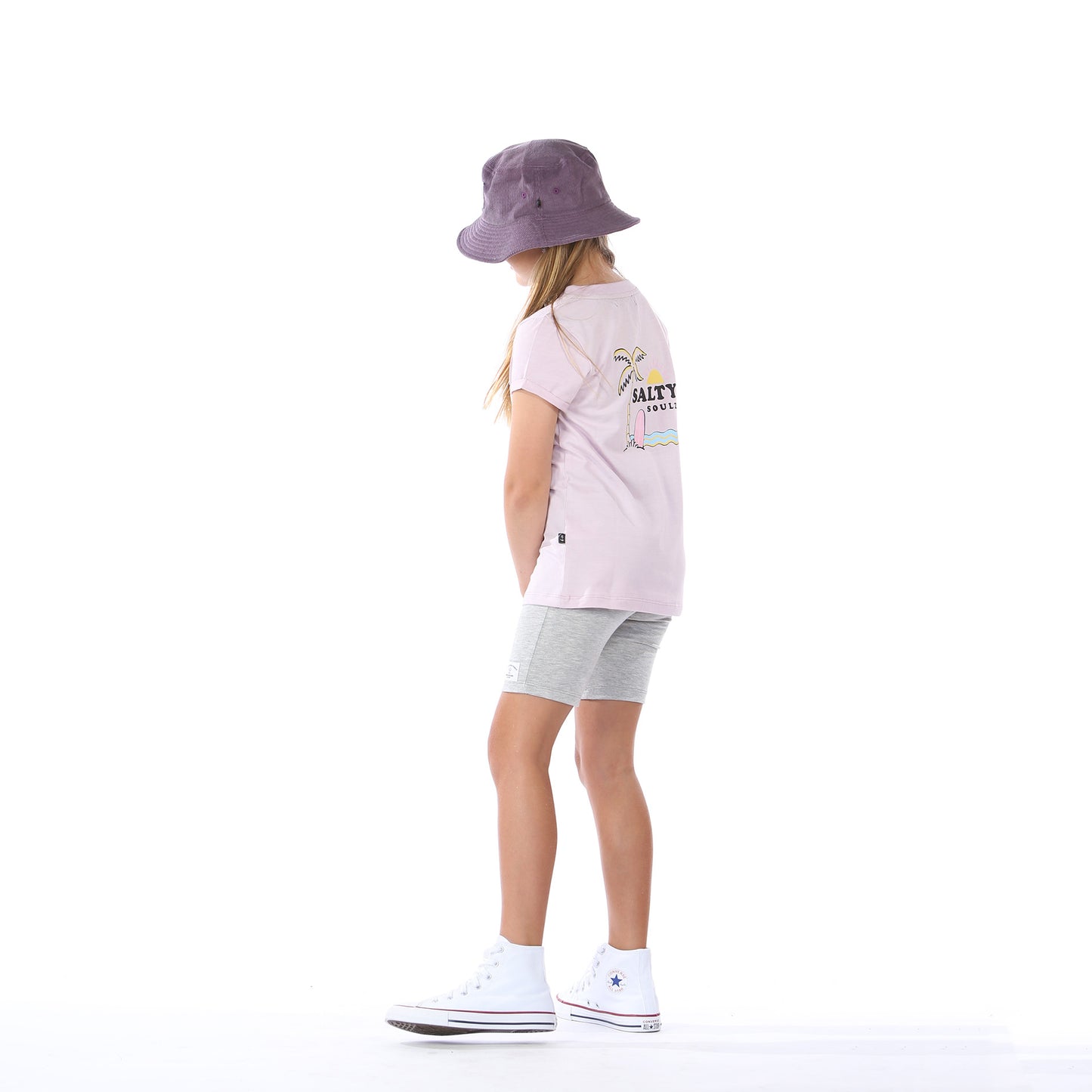 Bucket Hat Purple Cord