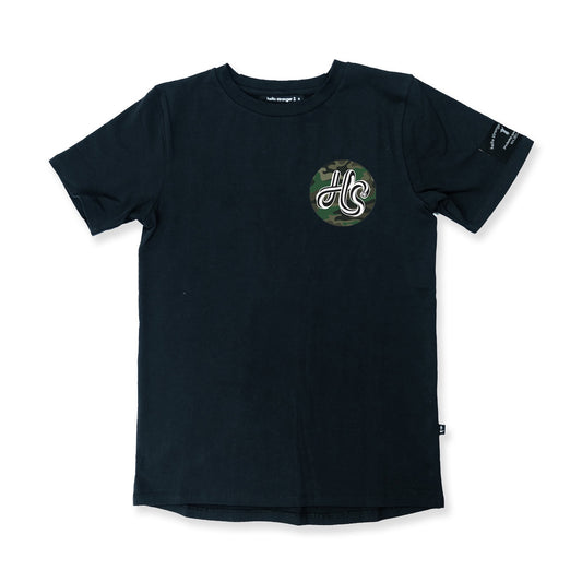 HS Scoop Tee - Black