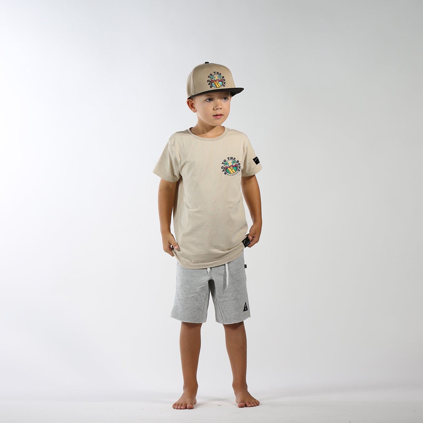 Rad Tee - bleached sand