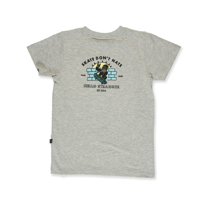 Skate Don't Hate Tee - Grey