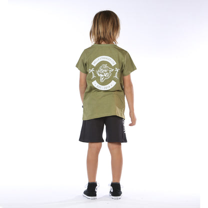 Hello Stranger Wild Tee - Sage
