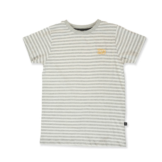 Stripe Tee - Grey Stripe