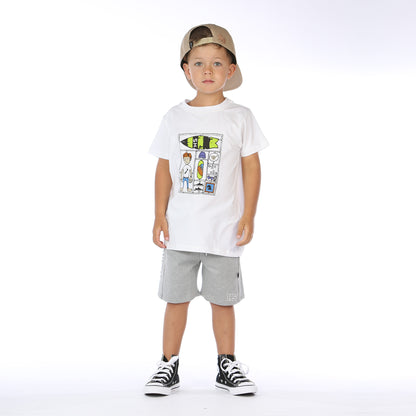 Puzzle Tee - White