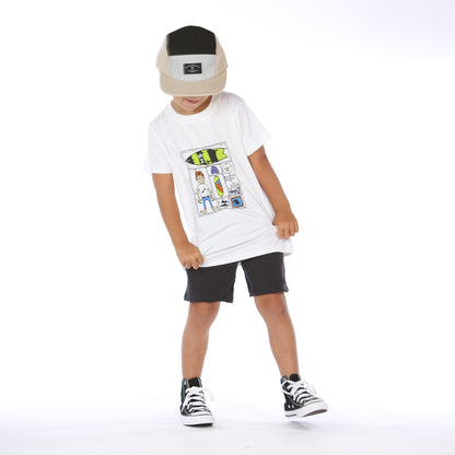 Puzzle Tee - White