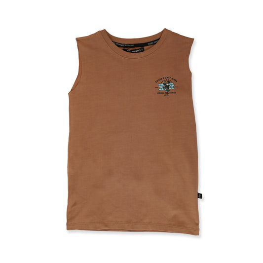 Skate Don't Hate Tee - Brown
