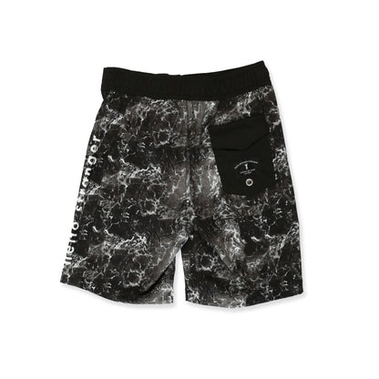 Waves Long Board Short Black Dye