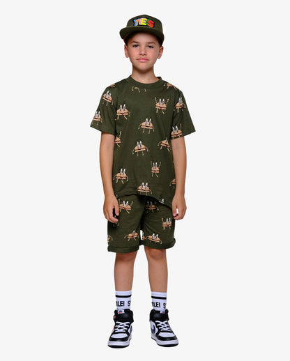 Shorts Burgers on the Run