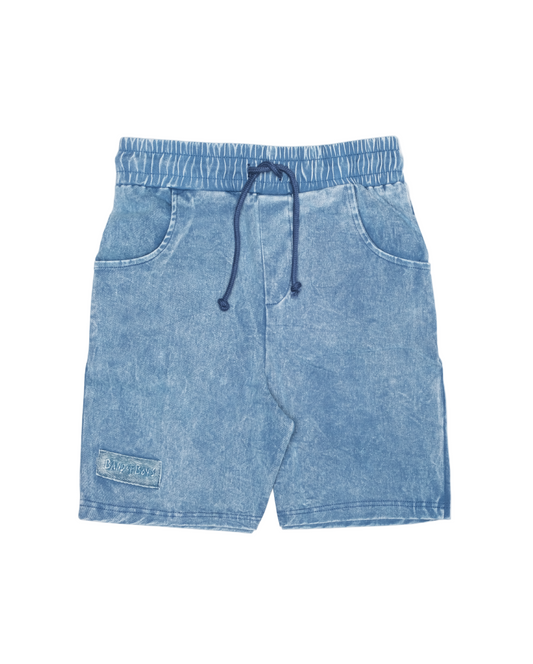 Shorts Acid Blue Denim