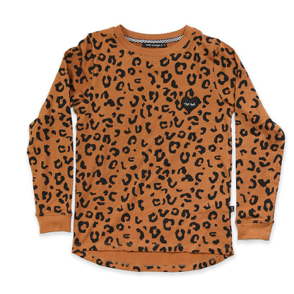 Leopard Lovers Long Sleeve Scoop Tee