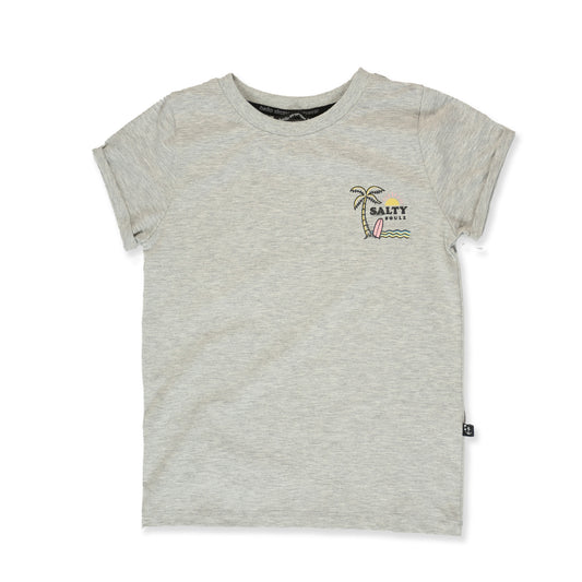 Salty Soulz Short Sleeve Tee - Grey