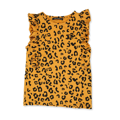 Dash Top - Mustard Leopard