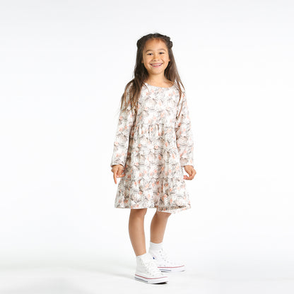 Pixie long sleeve dress - tropical