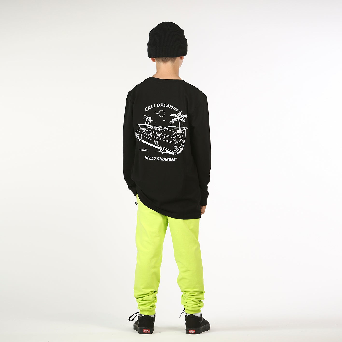 Cali Dreamin' Long Sleeve Tee Black